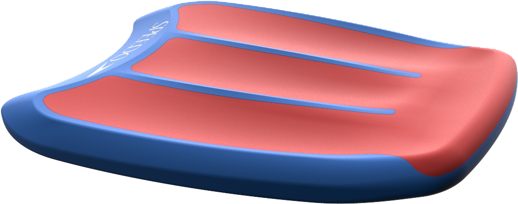 Double Density Swim Kickboard - Inflatable (1043x439)