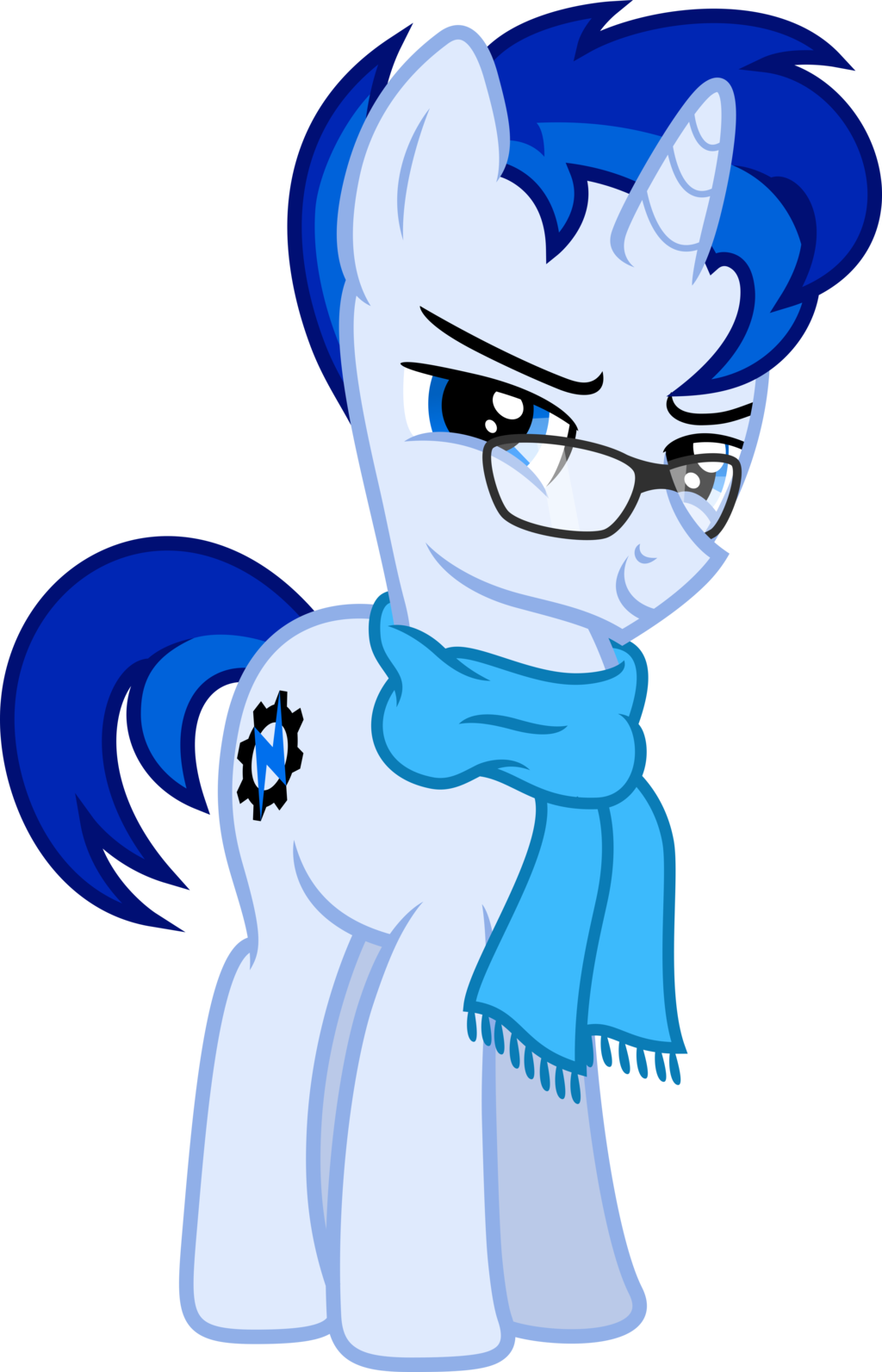 Smug Blue Horse By Captnblitz Smug Blue Horse By Captnblitz - Blue Horse (1024x1593)
