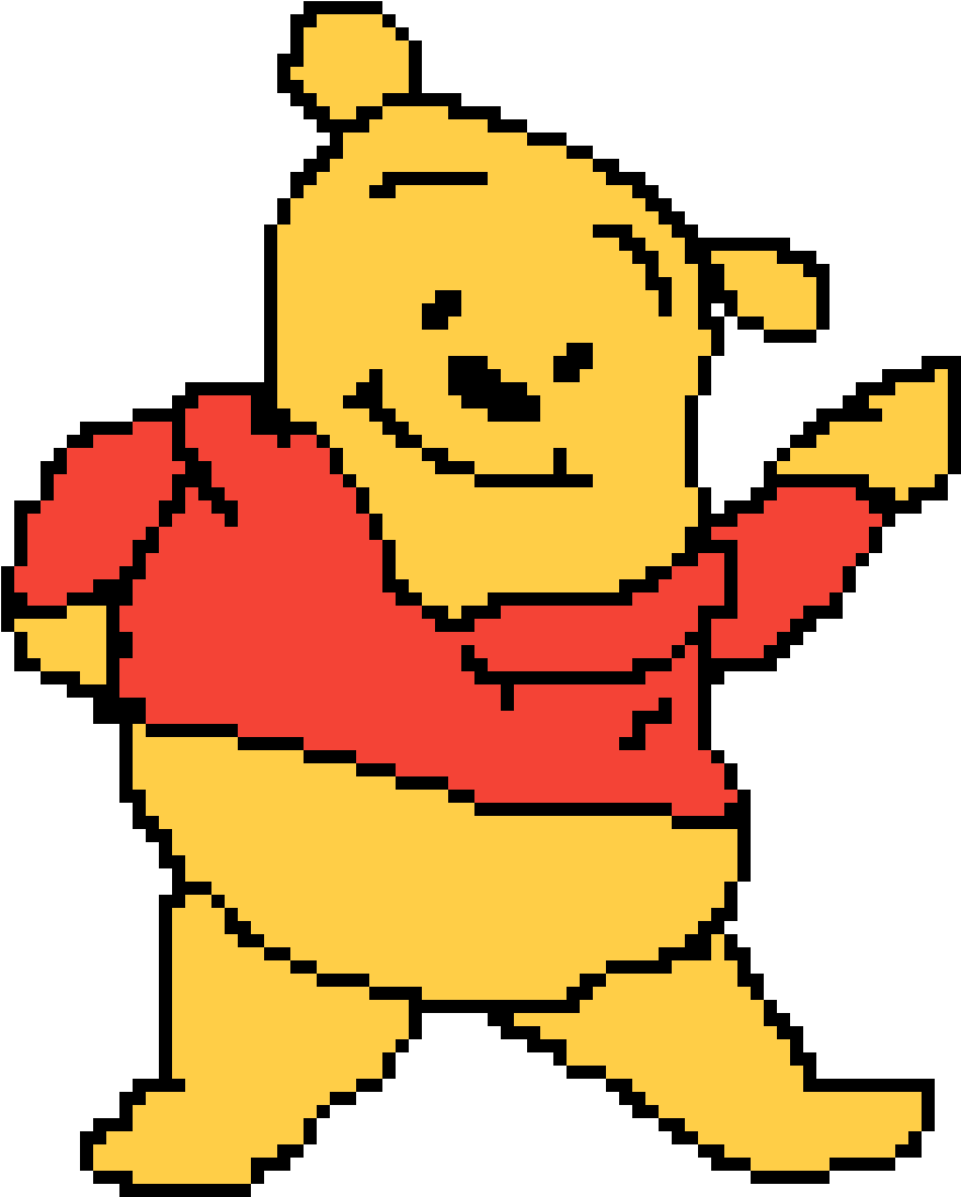 Pooh Bear - Cartoon (1200x1200)