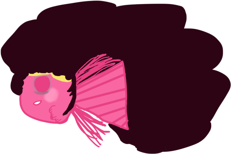 Feferi But Dead Fish Stuck'd By Neplindream - Illustration (1014x788)