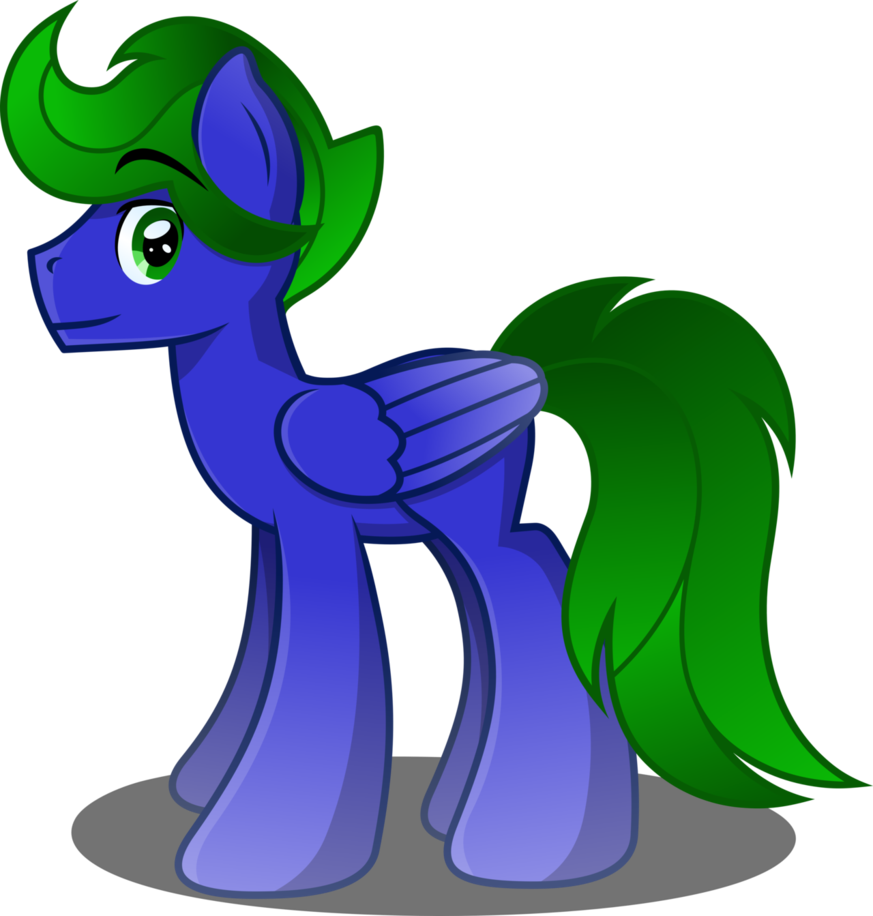 Fat Hoofed Anime Horse By Gray-gold - Cartoon (873x916)