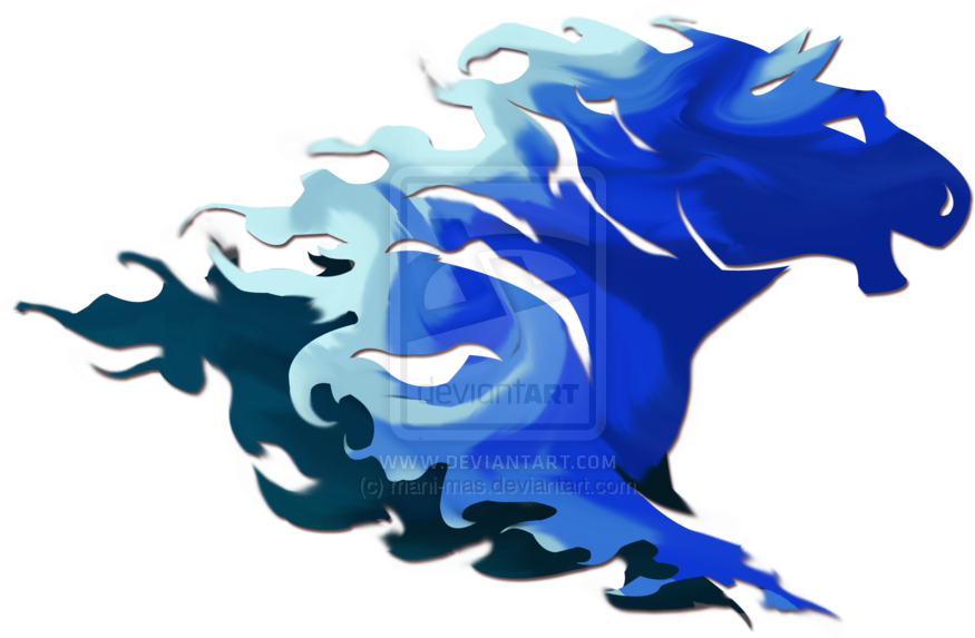 Blue Fire Horse Download - Blue Fire Horse (900x572)