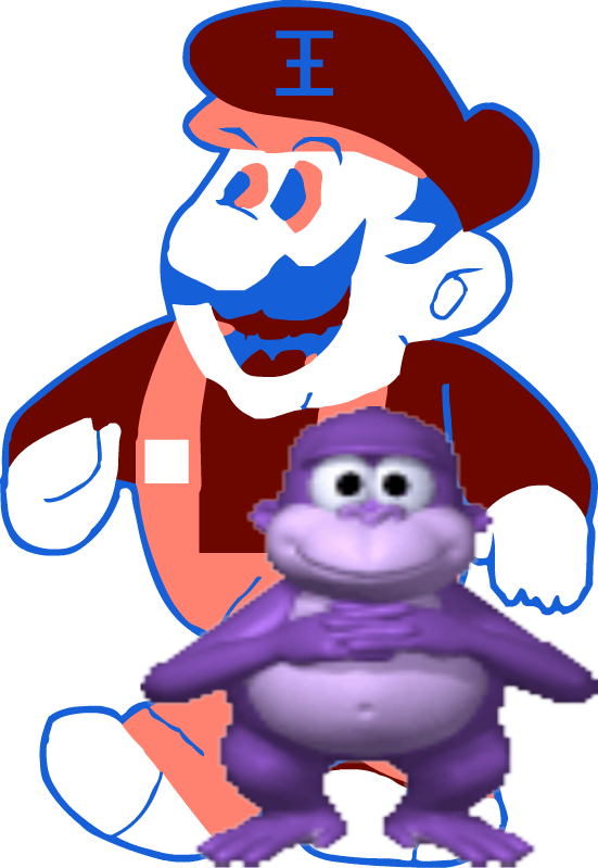 Grand Dad And Bonzi Buddy By Bubbyparker - Fortran Push Start To Rich (551x799)