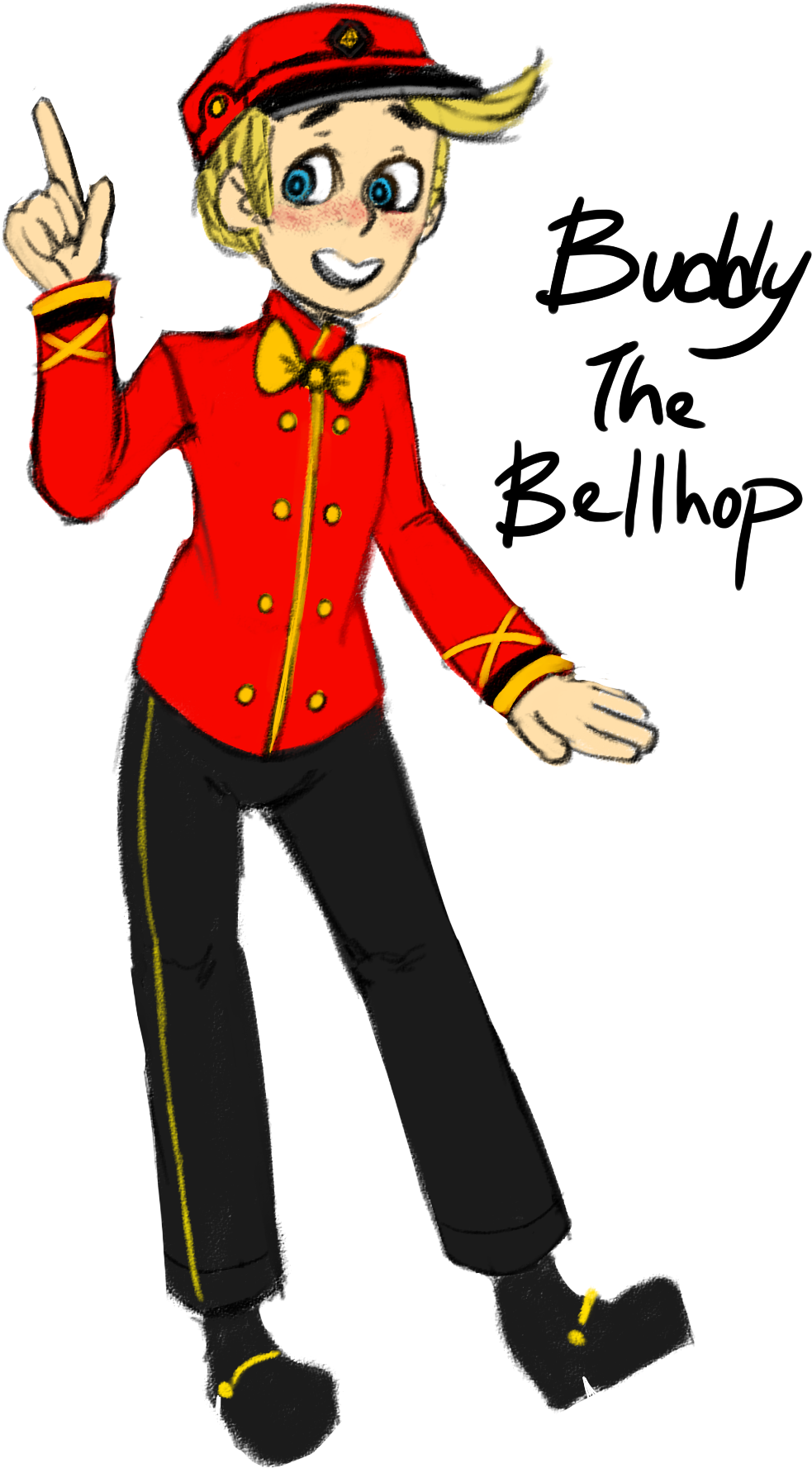 Buddy The Bellhop By Sunandinfy Buddy The Bellhop By - Mysims Buddy (982x1824)
