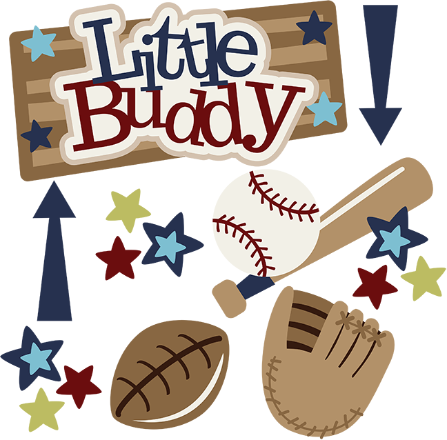 Little Buddy Svg Boy Svg Files Footbal Dvg File Baseball - Scalable Vector Graphics (648x638)