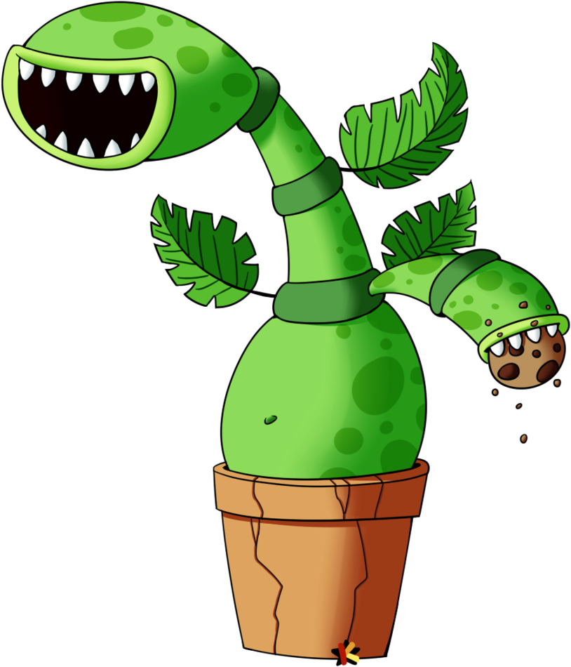 Potted Buddy By Katonator - Cartoon (837x955)