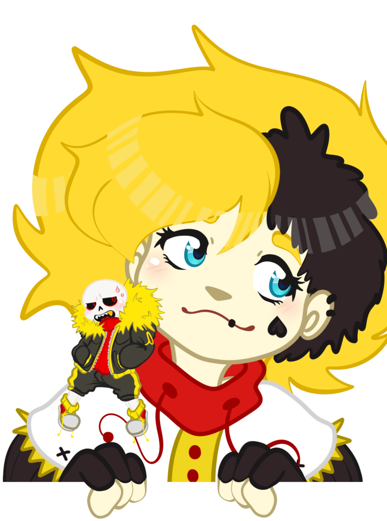 Bittybones Buddy//edgy~ By Embercl - Cartoon (771x1037)