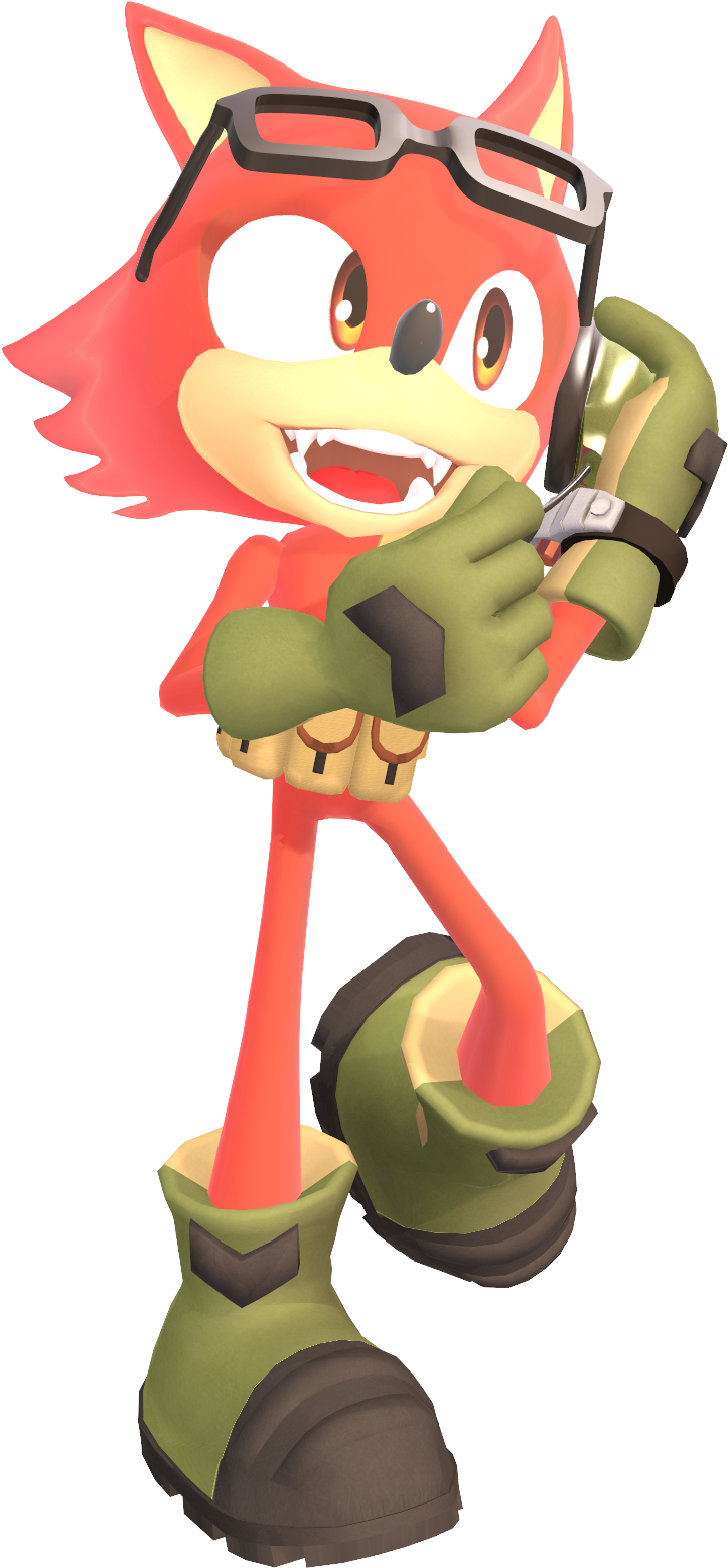 Mmd Sonicforces Aibo (avatar) Wip By - Cartoon (900x1600)