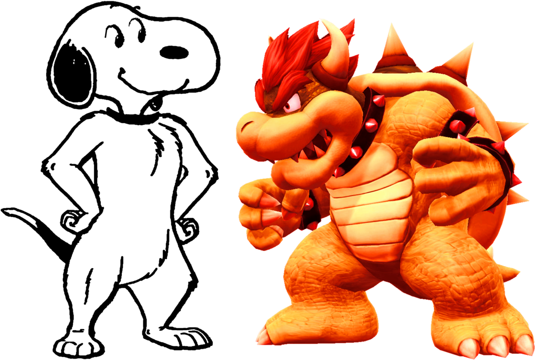 Happy Bowser Day, My Buddy By Bradsnoopy97 - Bowser Happy (1060x754)