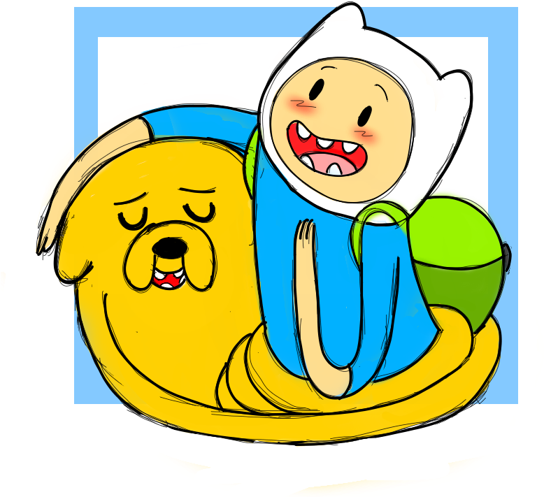 Finn And Jake - Finn And Jake Love (855x848)