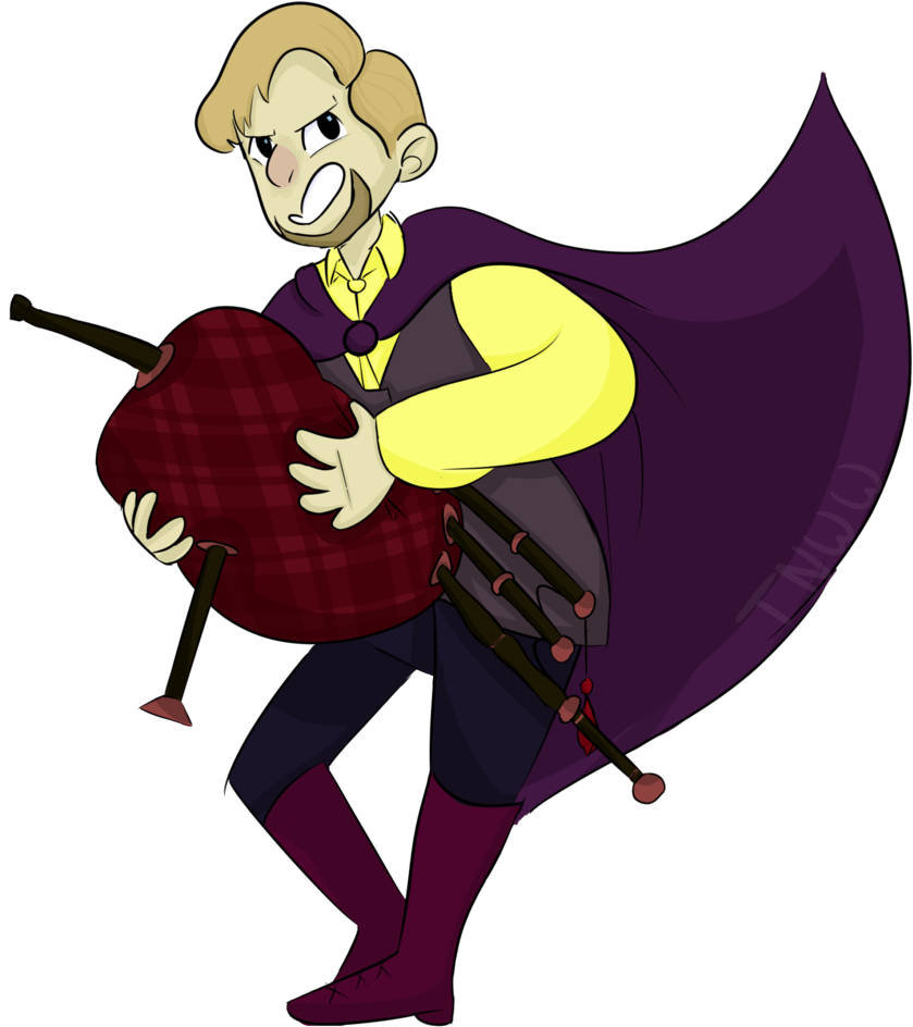 Our Bagpiped Buddy - Dice Camera Action Paultin (2500x2500)