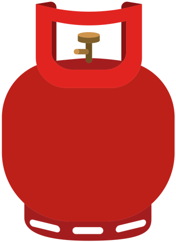 Small Gas Cylinder Icon Transparent Png - Gas Cylinder Png (512x512)