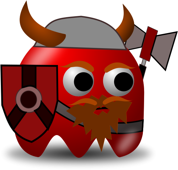 Padepokan Old Viking Png Images - Cartoon Vikings (600x600)