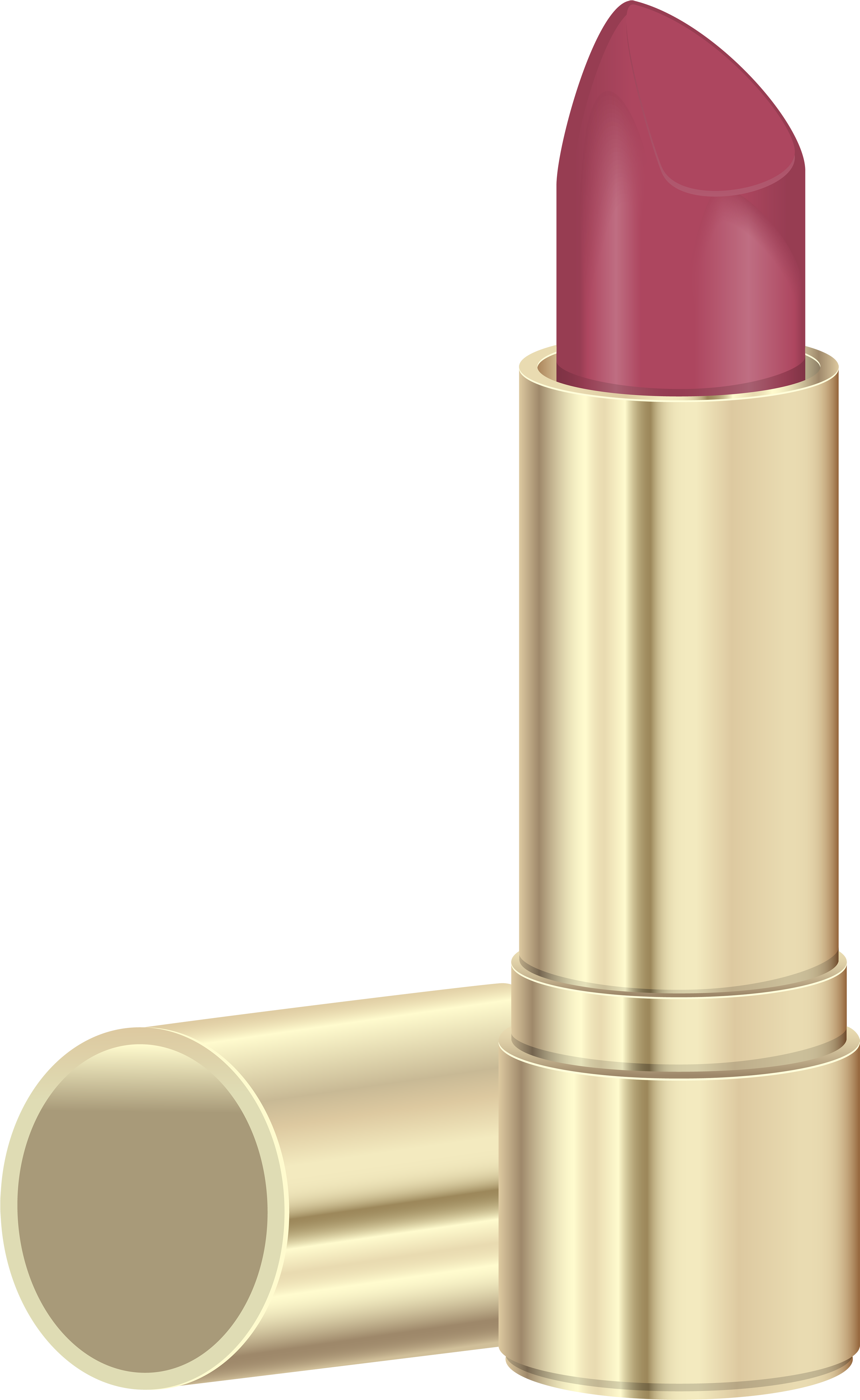 Light Purple Flowers Clip Art Download - Lipstick Clipart Transparent (3072x5000)