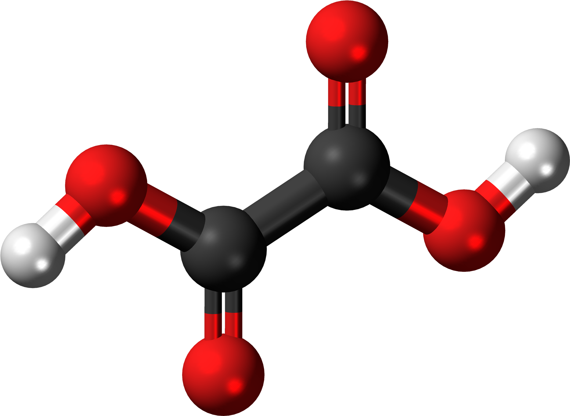 Oxalic Acid 3d Ball - Oxalate Ions In Guava (2000x1494)