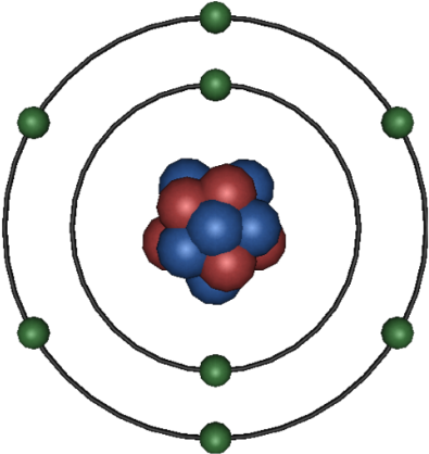 Oxygen - Atomic Model Of Potassium (420x445)