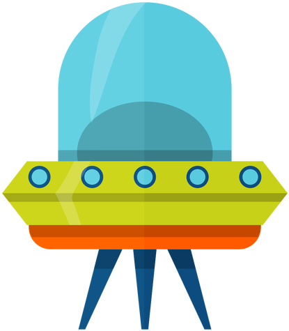 Flying Saucer Illustration Transparent Png - Scalable Vector Graphics (512x512)
