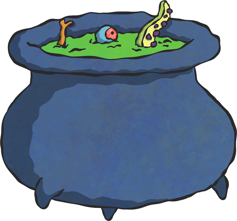 Witch Potion Clipart (990x923)