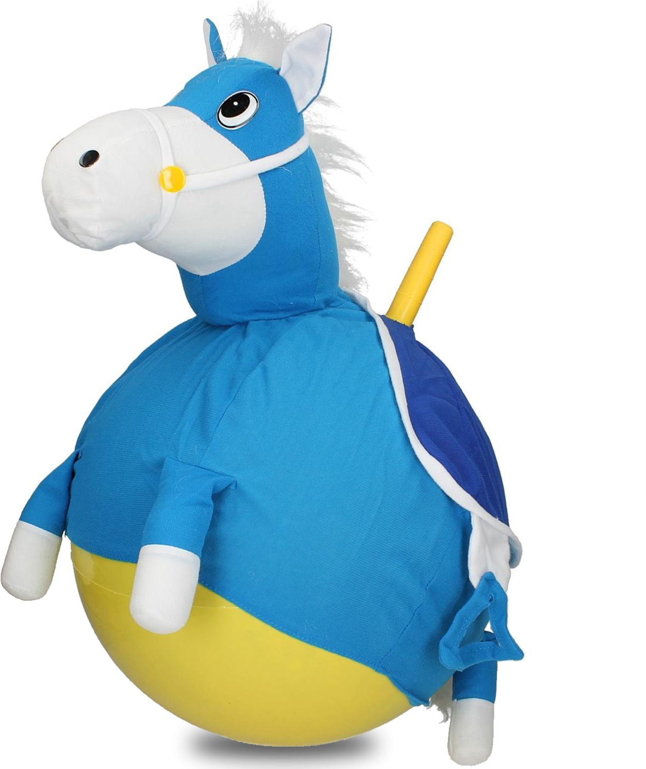 40cm Plush Pony Space Hopper Blue Horse, Tst Toys - Space Hopper For Adults (1500x1500)