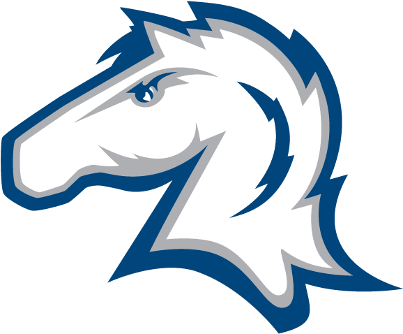 Charger Horse Clipart - Hillsdale College Athletics Logo (600x510)