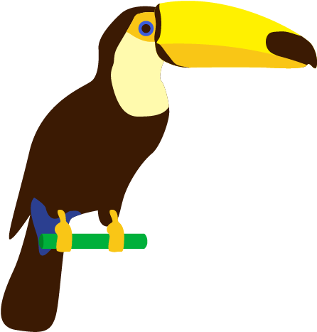 True Parrot Cartoon - True Parrot Cartoon (1000x1000)