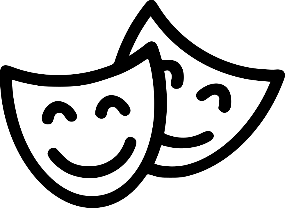 Mask Entertainment Art Theater Drama Acting Comments - Entertainment Mask Icon (980x714)