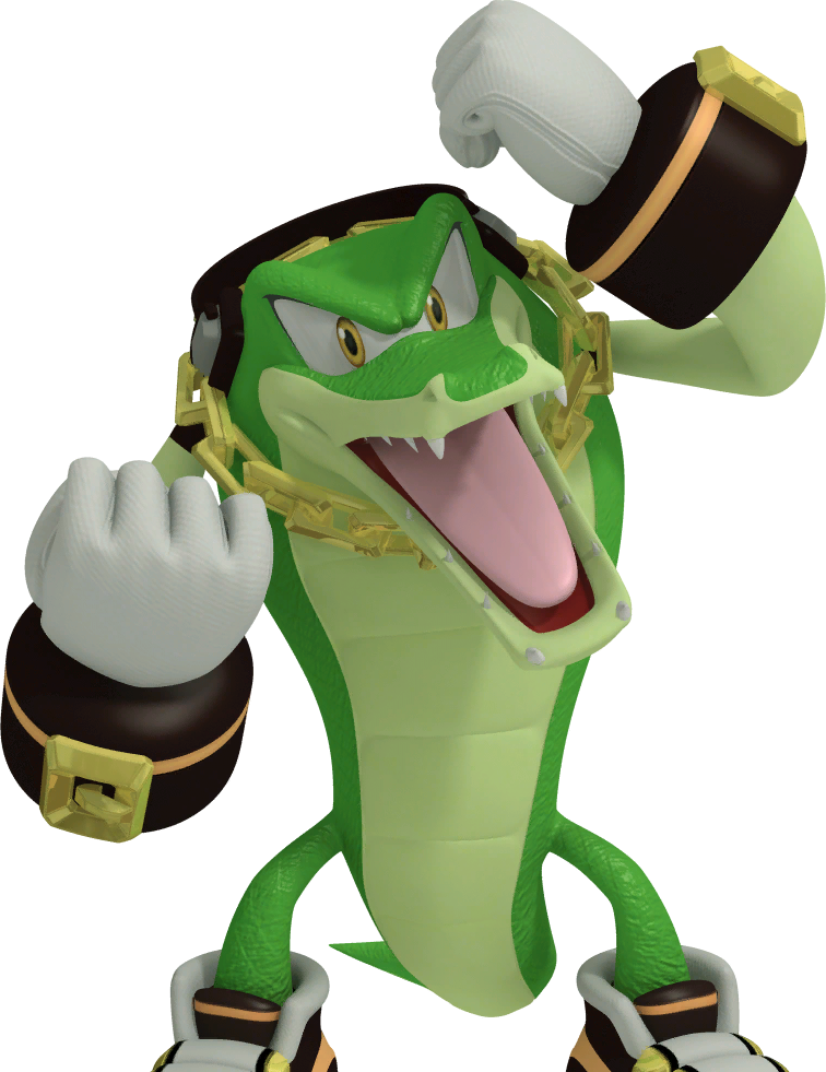 Vector The Crocodile Sonic Free Riders 4 - Vector The Crocodile Model (756x981)