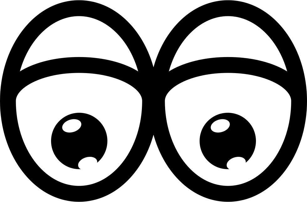 Tired Cartoon Eyes Svg Png Icon Free Download - Cartoon Eyes Png (980x644)