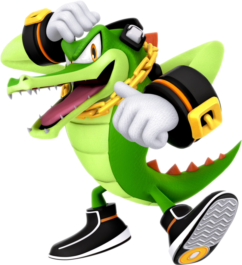 Legacy Vector The Crocodile Render By Nibroc-rock - Classic Vector The Crocodile (894x894)