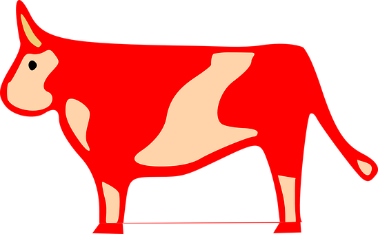 Cow, Horns, Cattle, Farm Animal, Buffalo - Graphic Images For Cow (548x340)