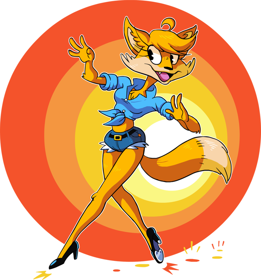 Fox Trotting By Professorfandango - Embankment Tube Station (864x924)