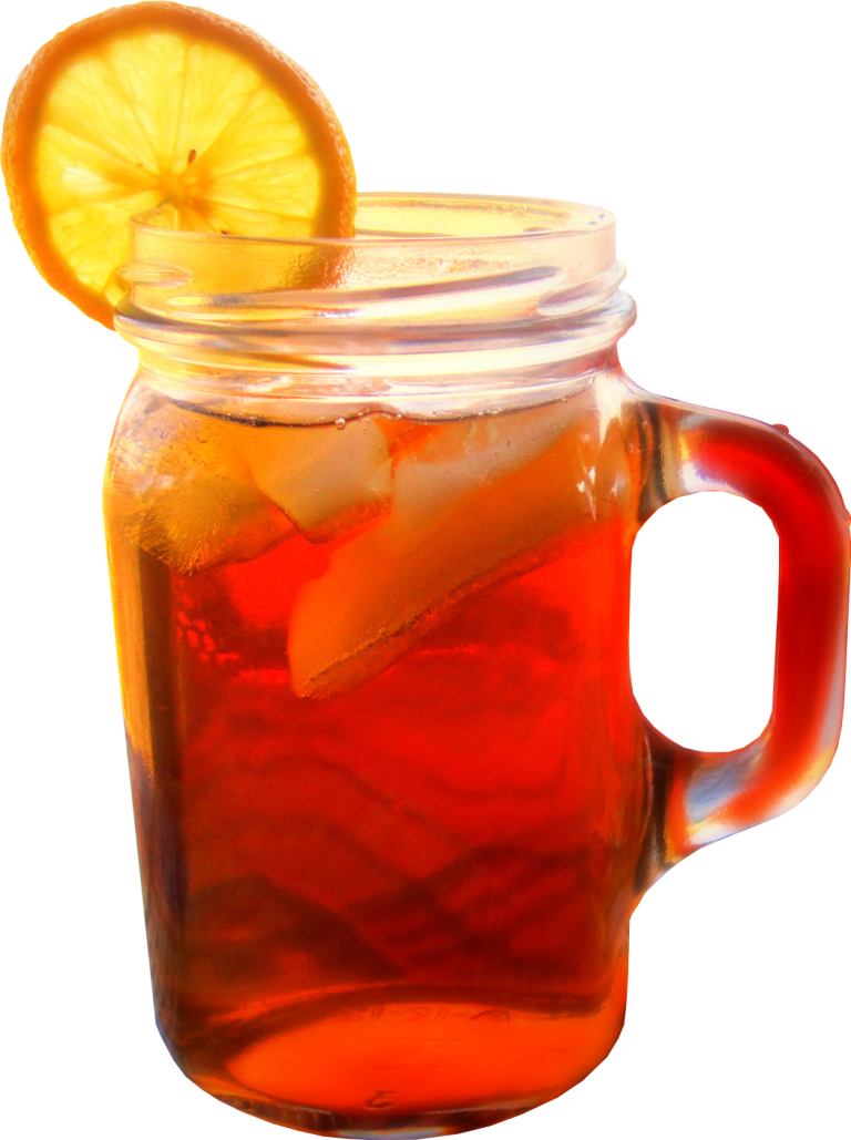 Download Iced Tea Png Photos For Designing Projects - Sweet Iced Tea Mason Jar (768x1029)