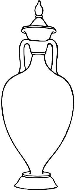 Container, Pot, Greek, Jar, Vase, Amphora - Greek Vase Templates (320x640)