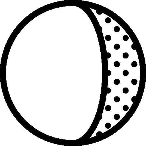 Pixel - Waning Gibbous Drawing (512x512)