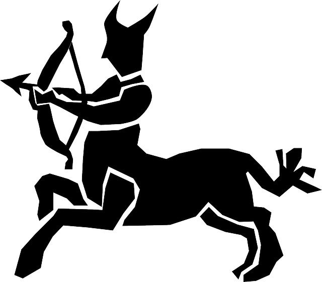 Sagittarius Zodiac, Astrology, Sagittarius - Sagittarius Symbol Clip Art (640x561)