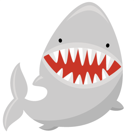 Whale Shark Clipart Shark Fish - Shark Teeth Clip Art (432x432)