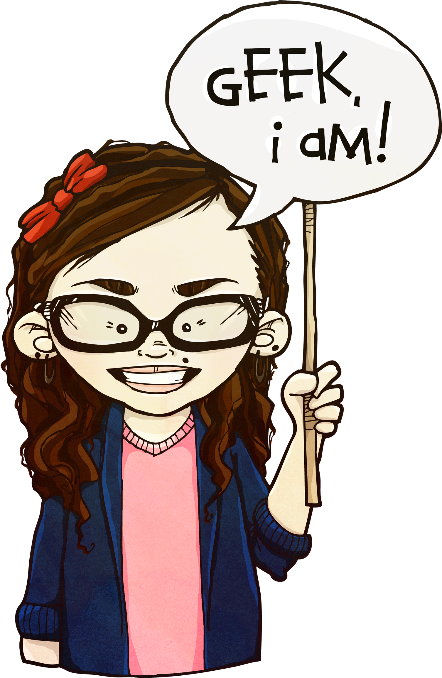 I Proudly Call Myself A Geek And Have Done So For Years - Cartoon (1745x2400)