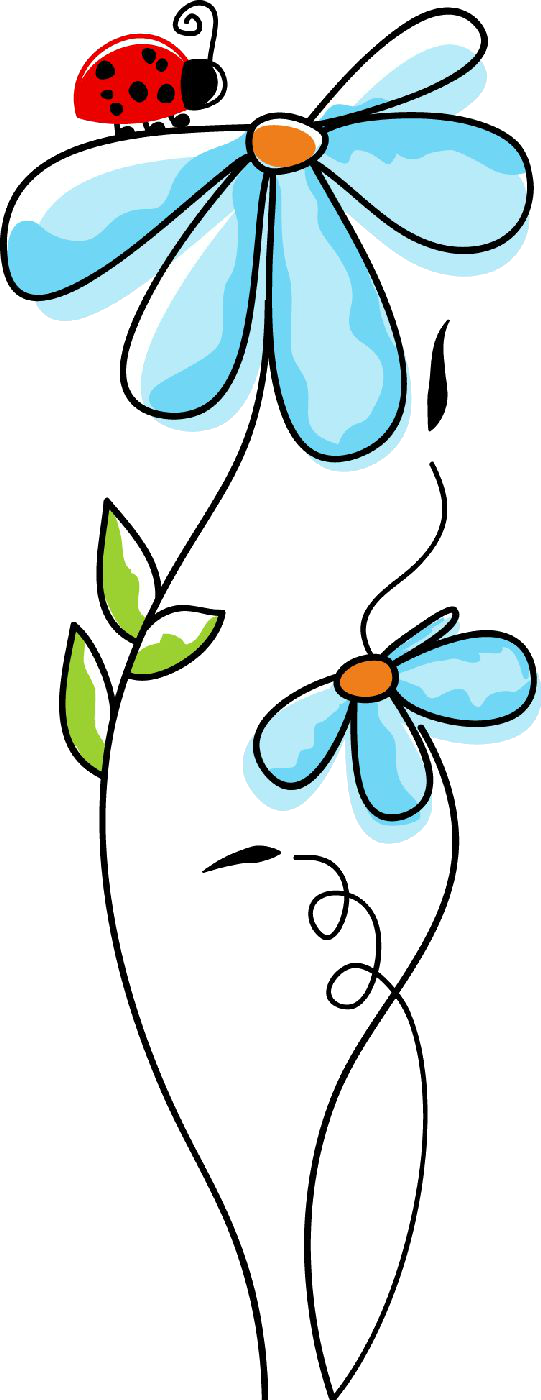 Pura Fofura, Nos Desenhos Em Png Com Bebês E Objetos - Flores Dibujos Bonitos (541x1400)