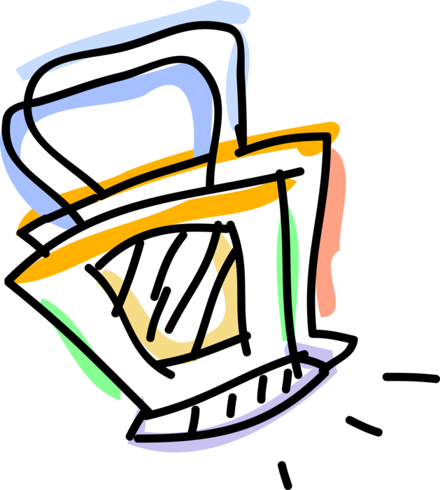 Vector Illustration Of Strong Metal Bulldog Binder - Vector Illustration Of Strong Metal Bulldog Binder (629x700)