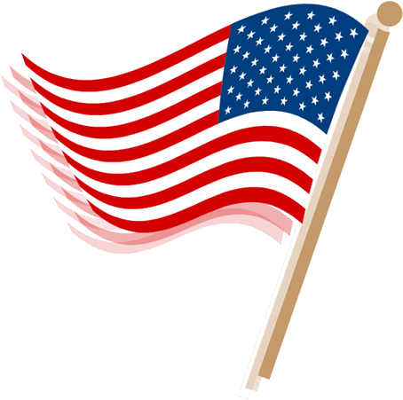 Flag Clip Art - American Flag Clip Art (480x480)