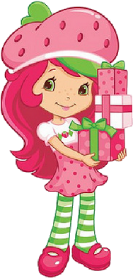 Elegant Strawberry Cartoon Girl Strawberry Shortcake - Dibujos De Rosita  Fresita Para Colorear - (400x400) Png Clipart Download