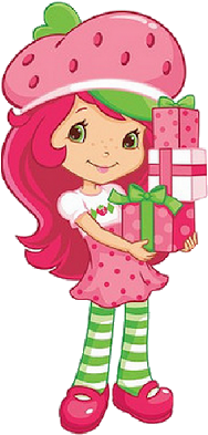 Elegant Strawberry Cartoon Girl Strawberry Shortcake - Dibujos De Rosita Fresita Para Colorear (400x400)