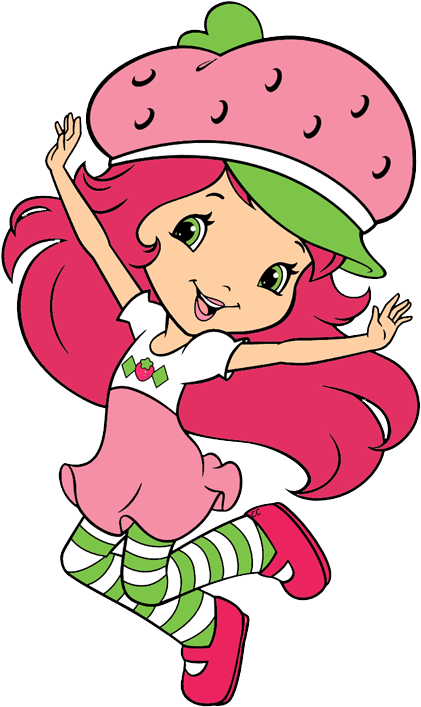 Strawberry Shortcake Cheering - Strawberry Shortcake Cartoon In Hindi (728x1211)