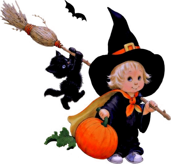Image Detail For -ruth Morehead - Halloween Clip Art Precious Moments (553x530)