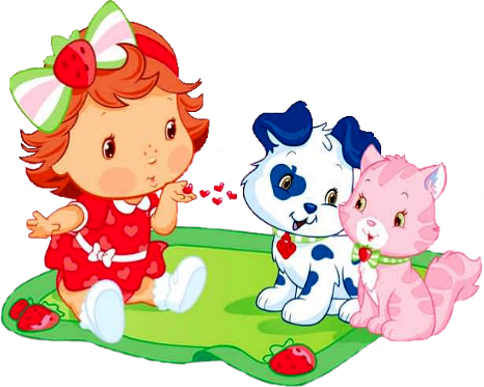 Baby Clipart Strawberry Shortcake - Strawberry Shortcake Baby (484x387)
