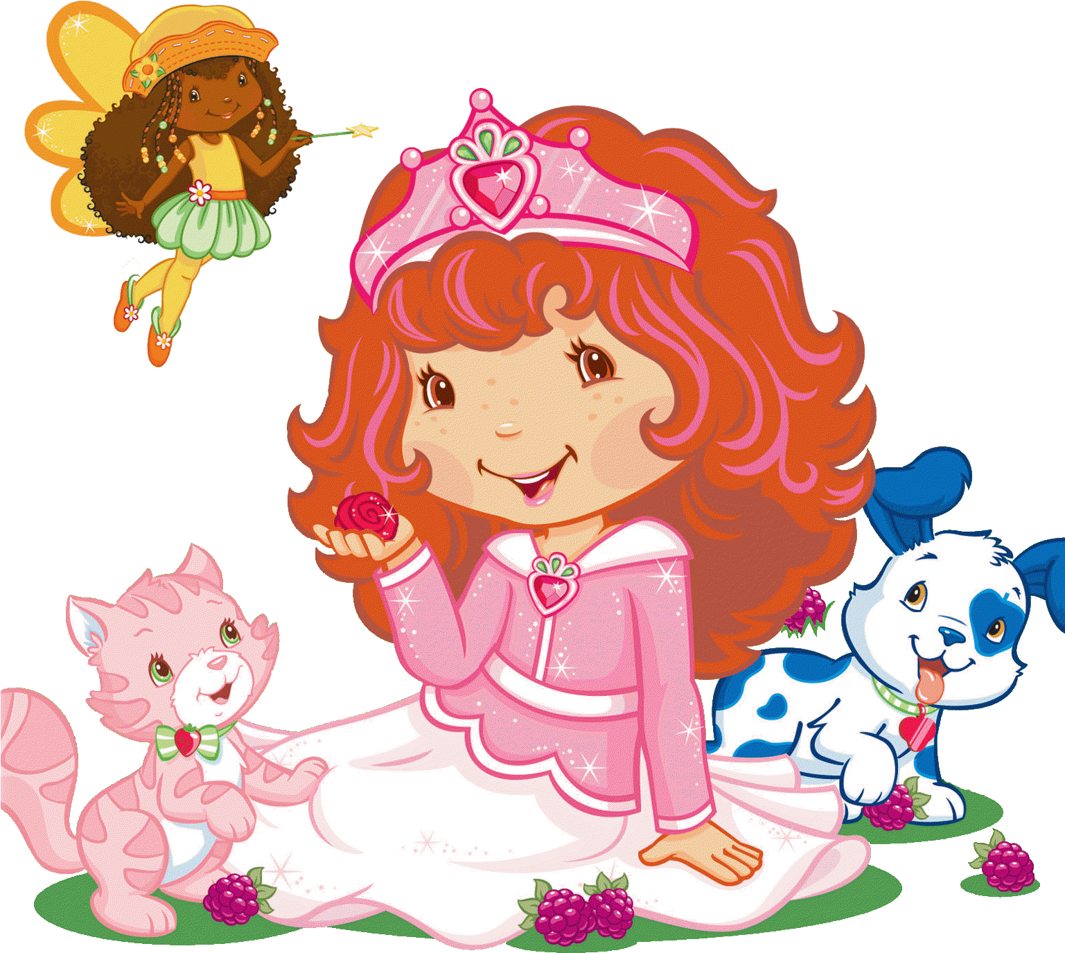 Strawberry Shortcake Images Clipart - Strawberry Shortcake - Happily Ever After (1536x1477)
