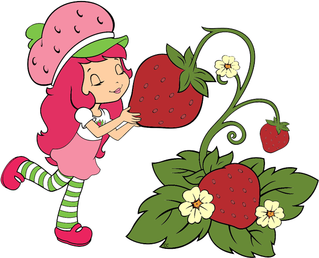 Strawberry Shortcake Cheering Strawberry Shortcake - Strawberry Shortcake Learn Your Colours Write And Wipe (638x513)