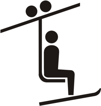 Ski Rental Information - Ski Lift Logo (400x400)