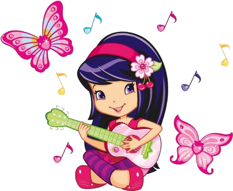 Strawberry Shortcake Clipart - Cherry Jam Strawberry Shortcake (600x400)