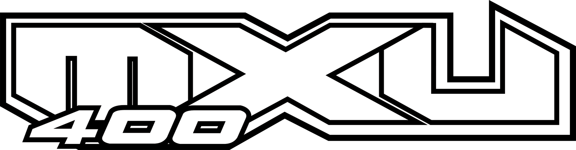 Kymco / Mxu 400 / Mxu400 - Line Art (1964x513)